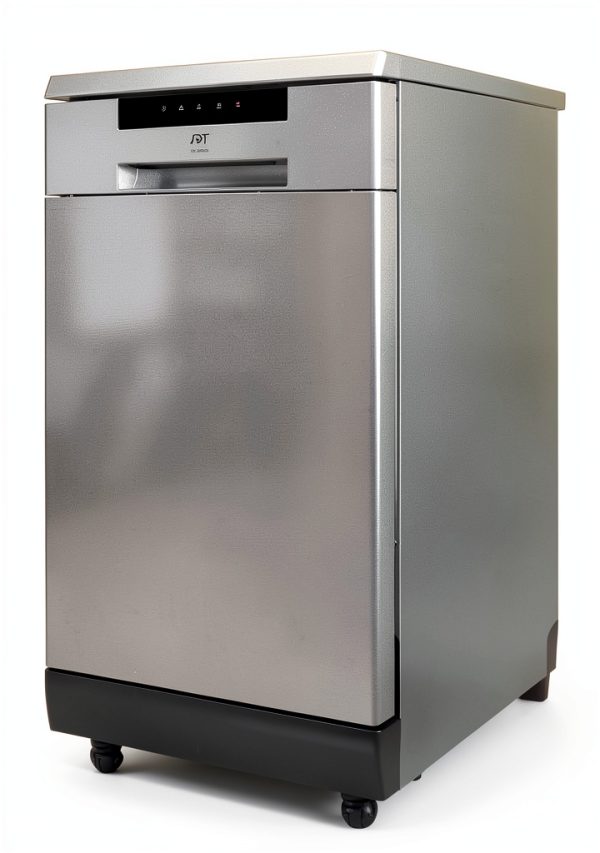 SPT Portable Stainless Steel Dishwasher 18" 6-Program 8-Place-7