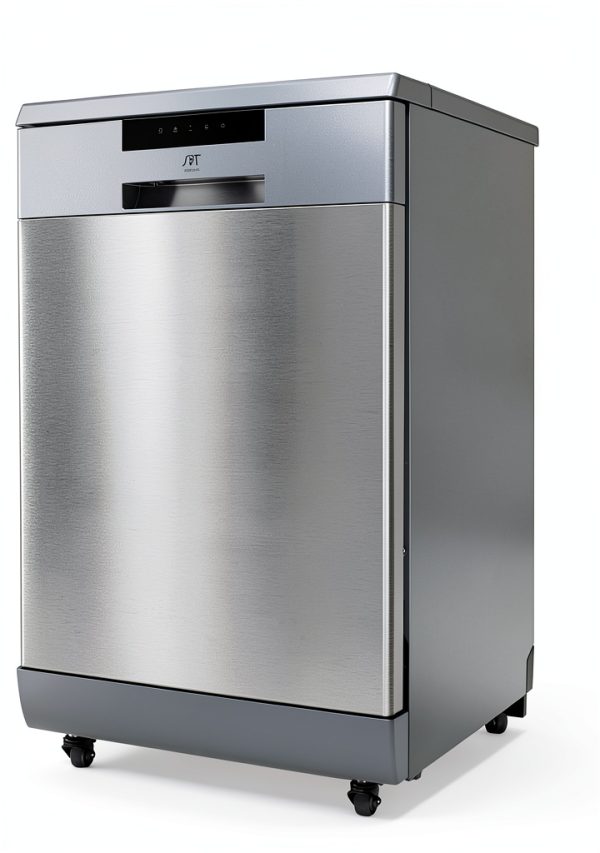 SPT Portable Dishwasher 24" Stainless Steel ENERGY STAR 6 Cycle-5