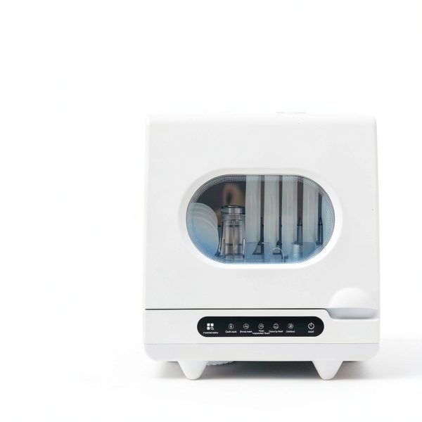 Portable Countertop Dishwasher Mahugde 5-Cycle Leak-Proof Compact-8