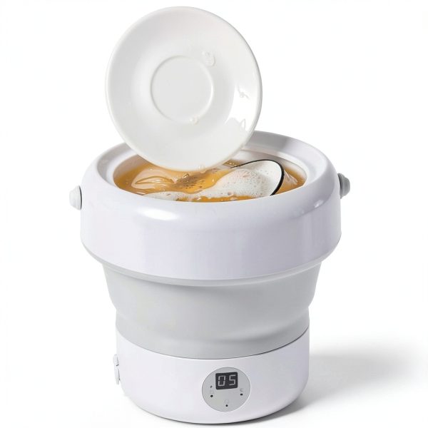 Portable Countertop Dishwasher LVPETALIZE 6L Tank with 360 Spray-3