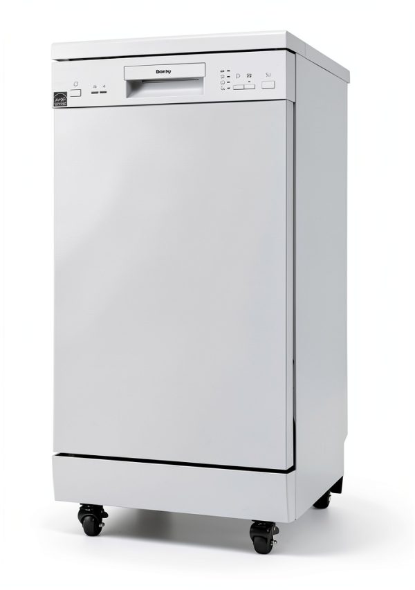 Portable Dishwasher Danby DDW1805EWP 18" Wide White 8 Place Settings-8